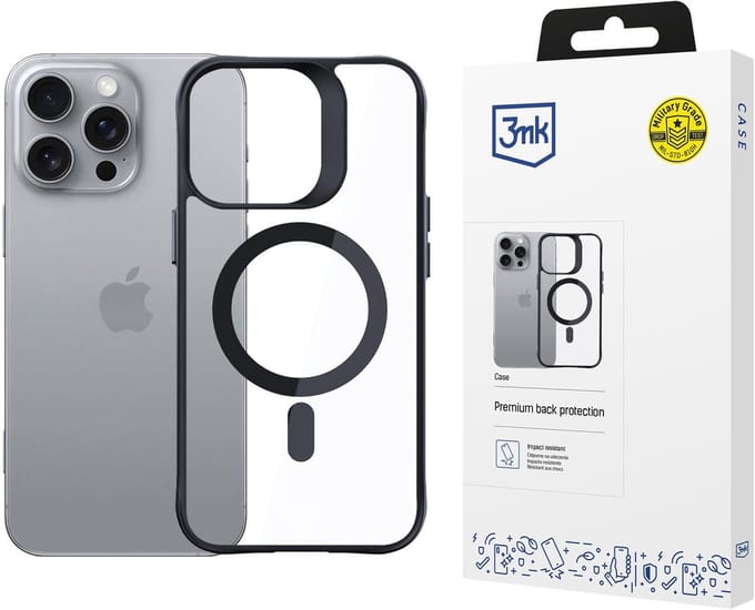 3Mk Magcase Satin Armor Voor Iphone 16 Pro Met Magnetische Sluiting