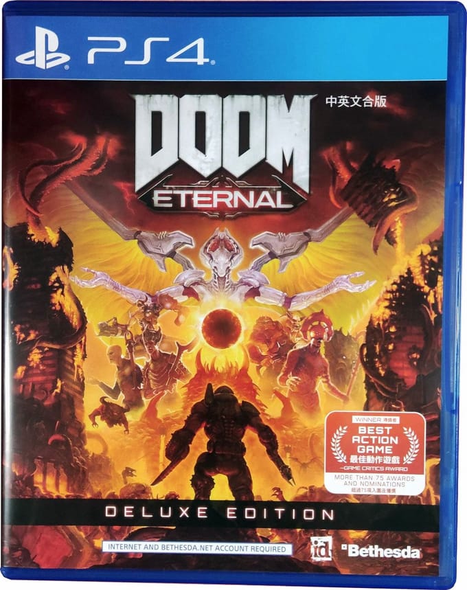 Doom Eternal-Asia Import (PlayStation 4) Nieuw
