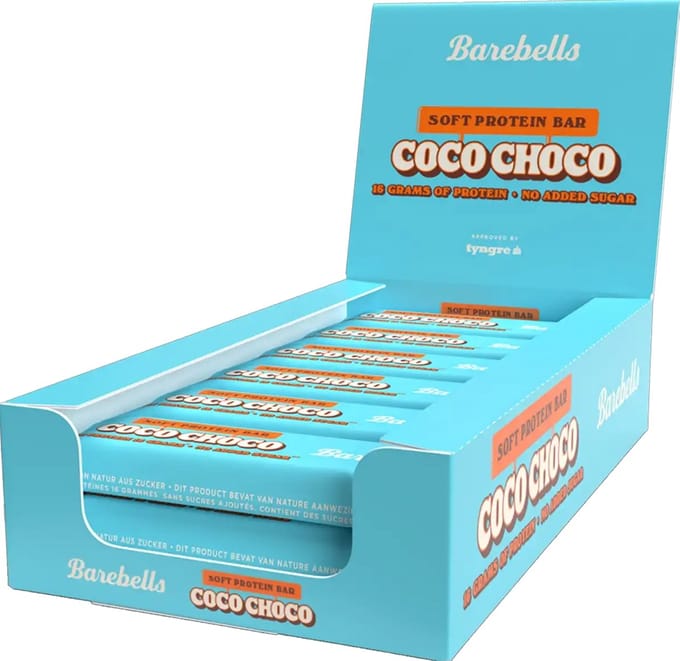 Barebells Soft Protein Bar Coco Choco - 16g eiwit - pak van 12 stuks