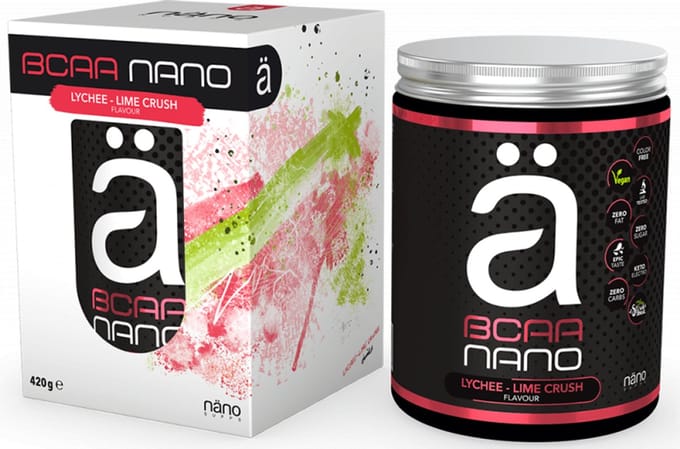 NanoSupps BCAA nano (420g) Lychee Lime Crush - Aminozuren - BCAA