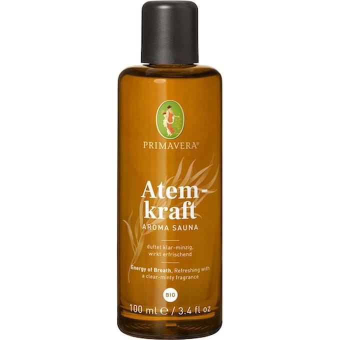 Primavera Sauna Aroma ademkracht biologisch Aetherische oliën Dames 100 ml