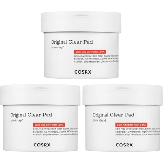 COSRX - One Step Original Clear Pad - 70 pads (3elk) Set