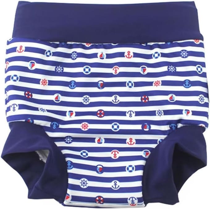 Wasbare Zwembroek Luiers voor Baby's en Peuters met Hoge Taille