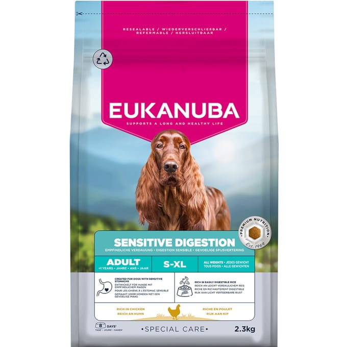 Eukanuba Special Care Sensitive Digestion Adult - Dubbelpak: 2 x 2,3 kg