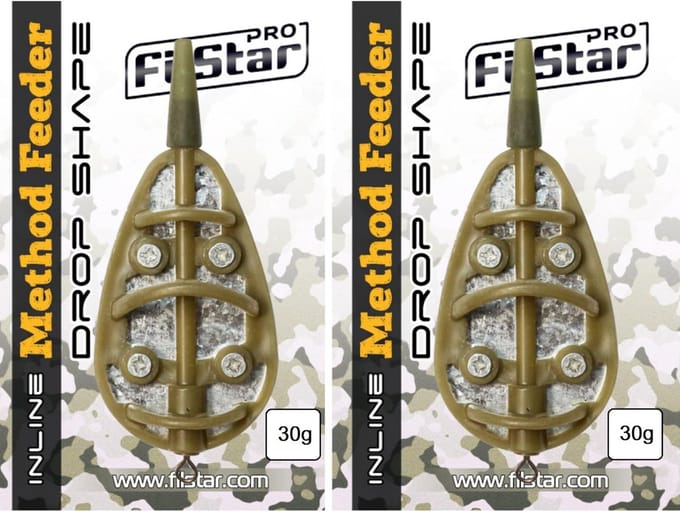 Complete Inline Method Feeder Set voor Karpervissen met Anti-Klit Wartels en Lood