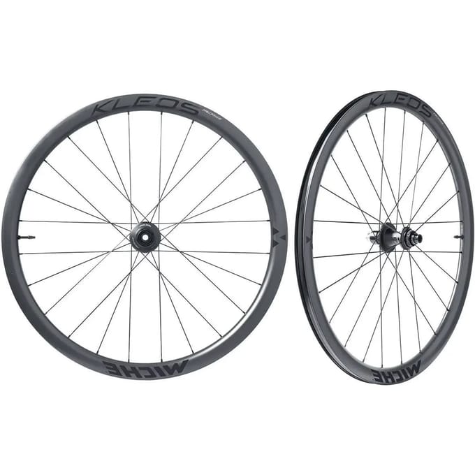 Paar wielen Miche Kleos RD 36 100/142 Disque CL carbone - Sram XD