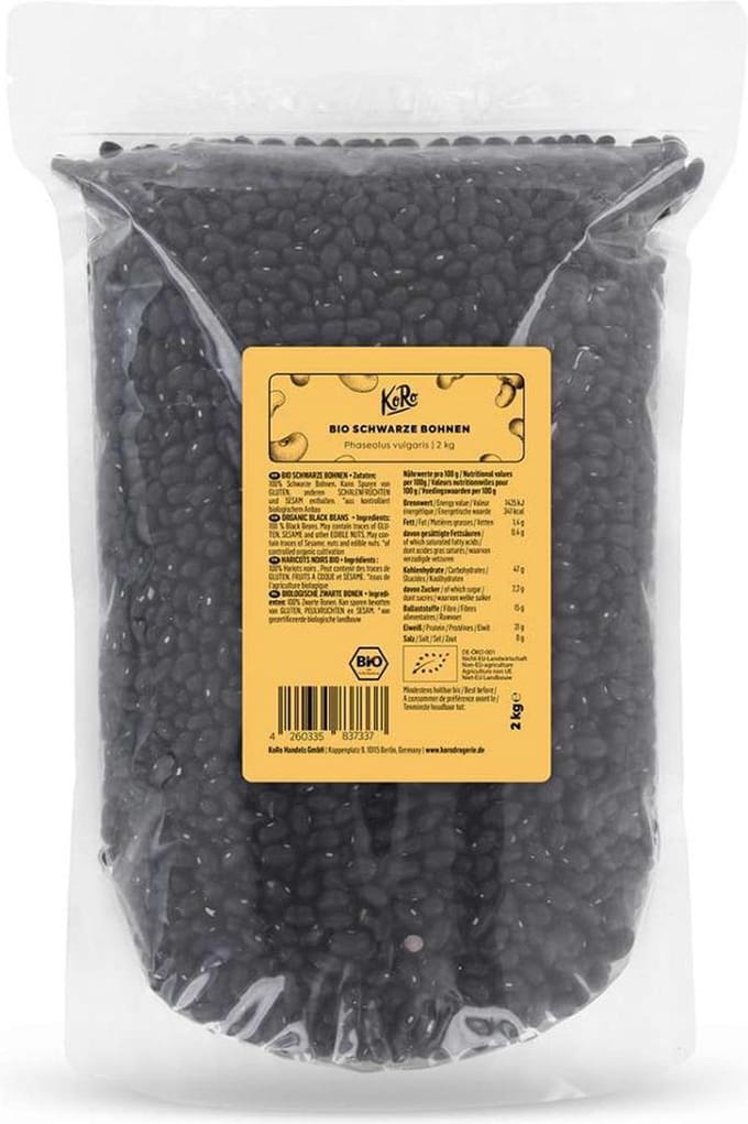 KoRo | Bio zwarte bonen 2 kg