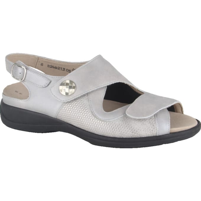 Solidus -Dames - grijs - sandalen - maat 41.5