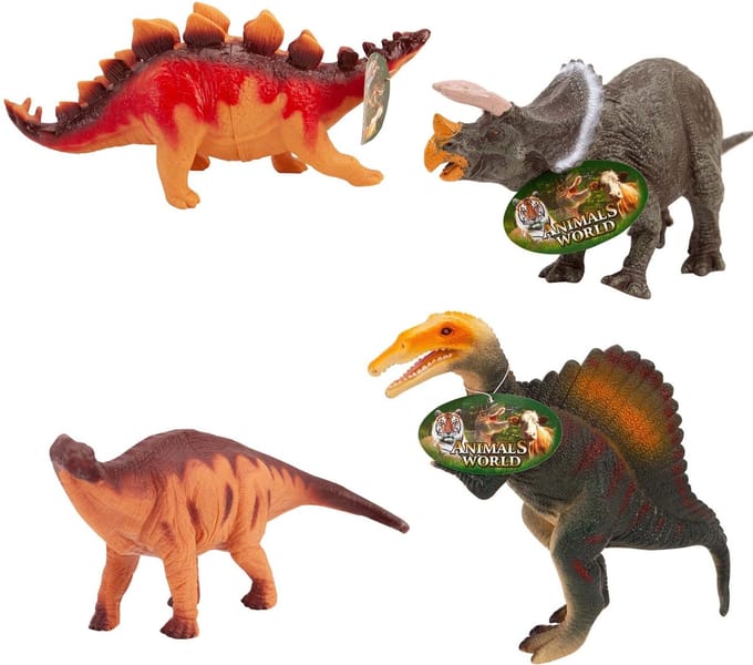 Dino 25 cm ass. 6 stuks