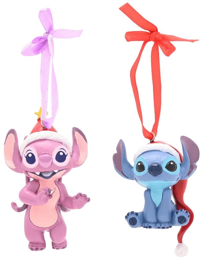 Disney Stitch & Angel set van 2 Ornamenten