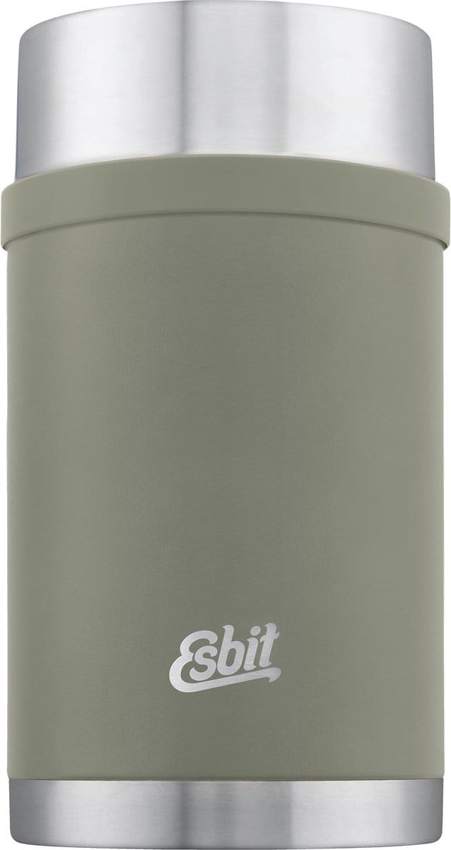 Esbit Sculptor Thermos Voedselcontainer - 1000 ml - Steen Grijs - RVS