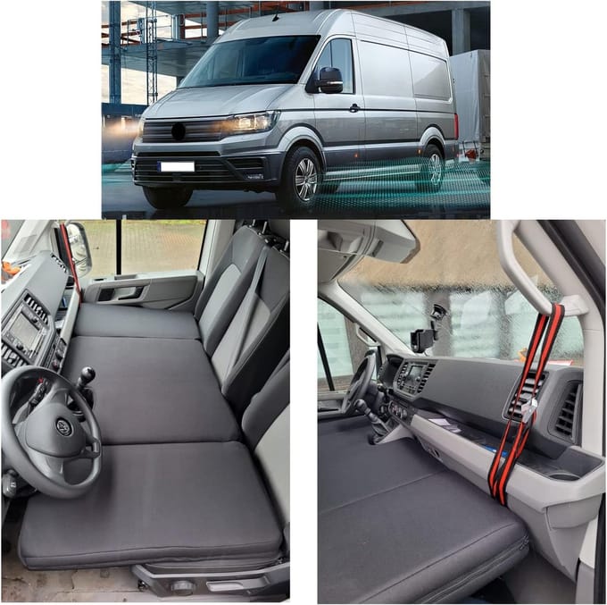 Camperbed Kinderbed voor Bestelbus Geschikt voor VW Crafter 2 en MAN TGE vanaf 2017