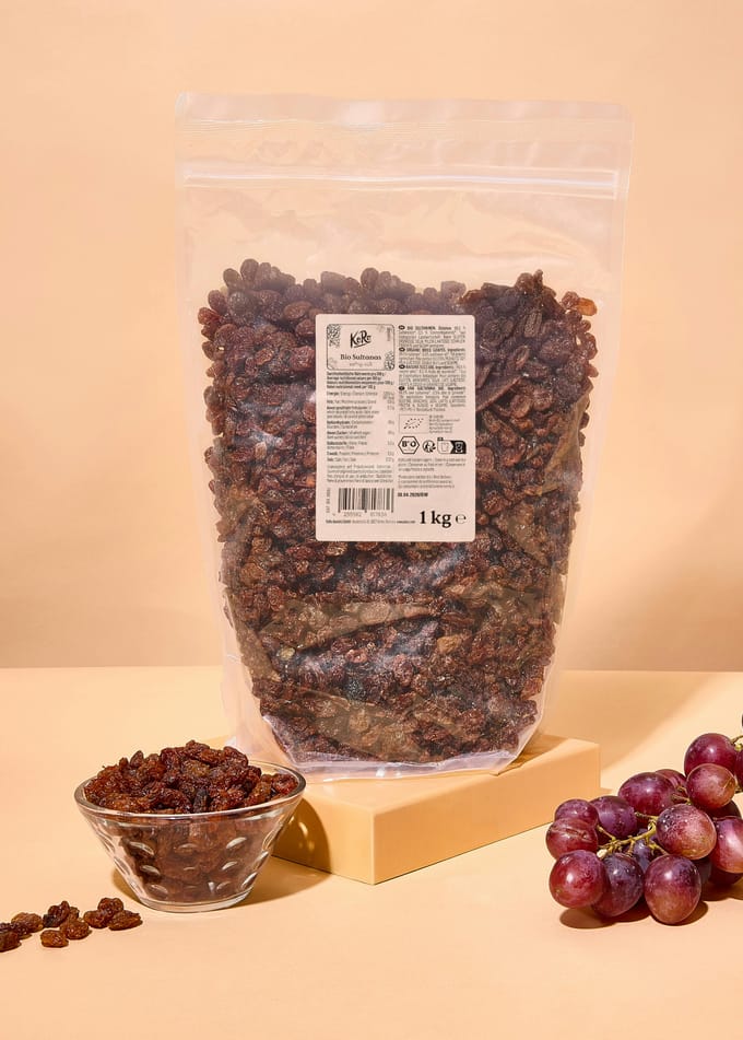 Bio sultana rozijnen 1 kg