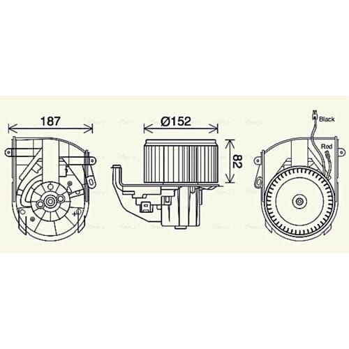 Binnenventilator AVA COOLING PE8414