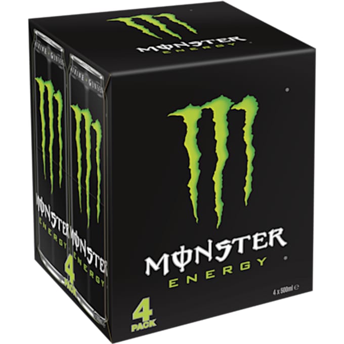 Monster Energy Original - 4x 500ml
