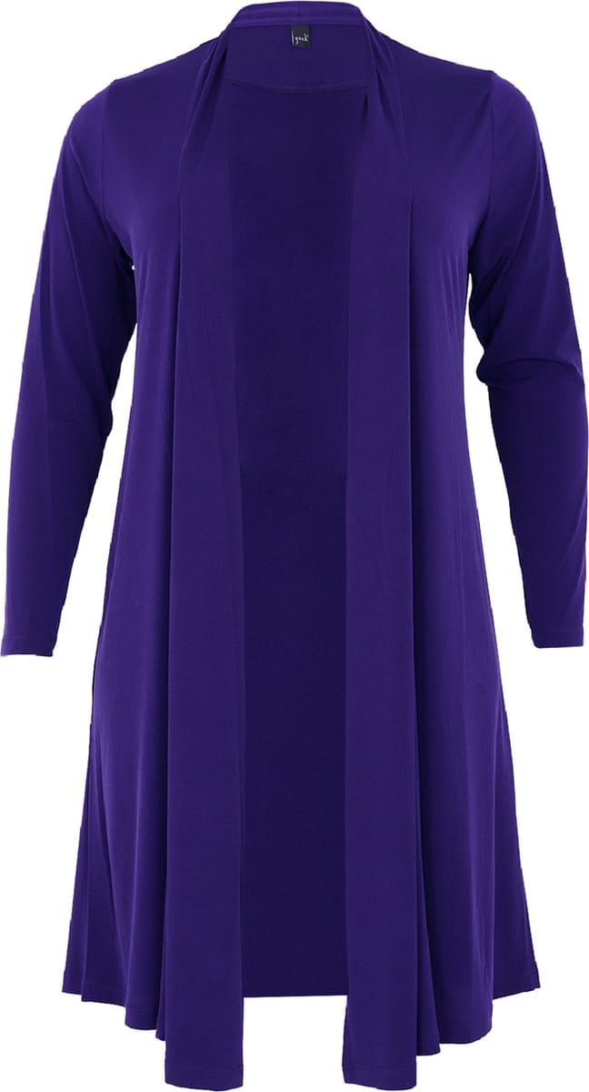 YOEK Dames Vest met lange mouwen