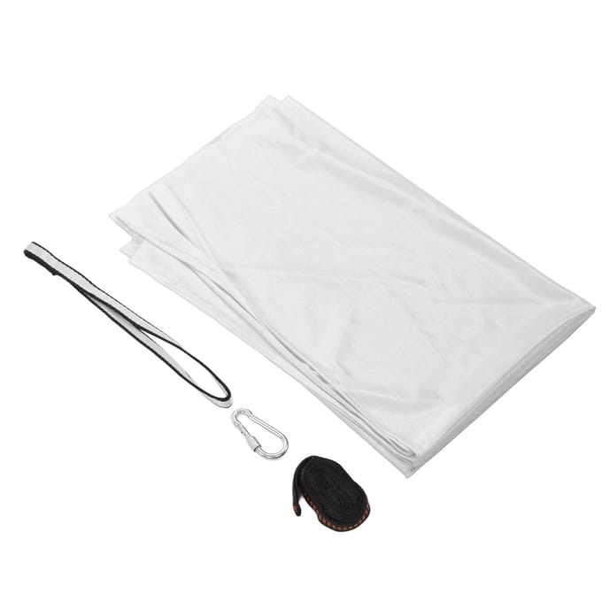 Kinderhangmat Polyester Rekbaar Comfortabel Kinderen Sensorische Lucht Yoga Hangmat voor Binnen en white