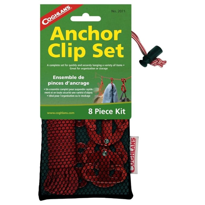 Coghlans Anchor Clips Set, hangrek