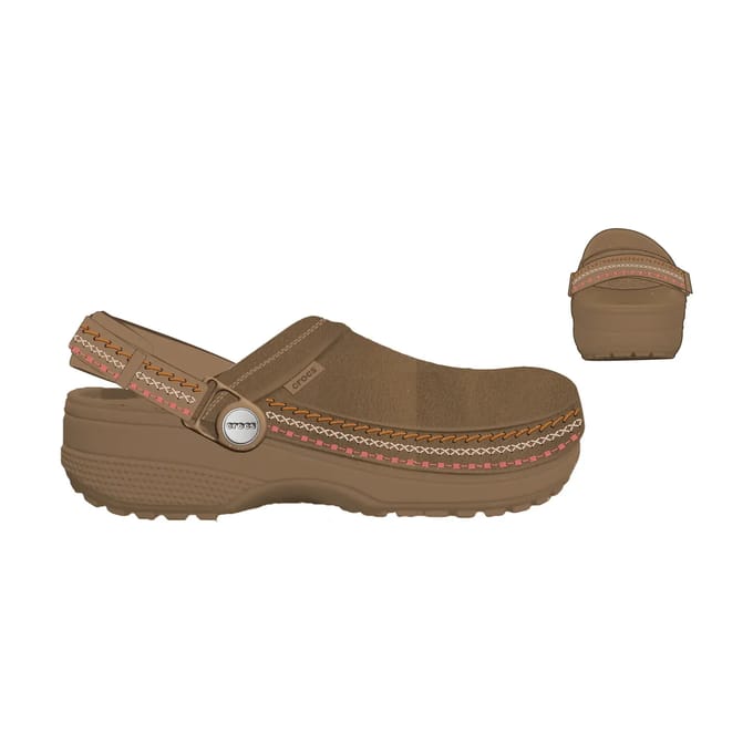 Klompen Crocs Crafted Vegan Suede