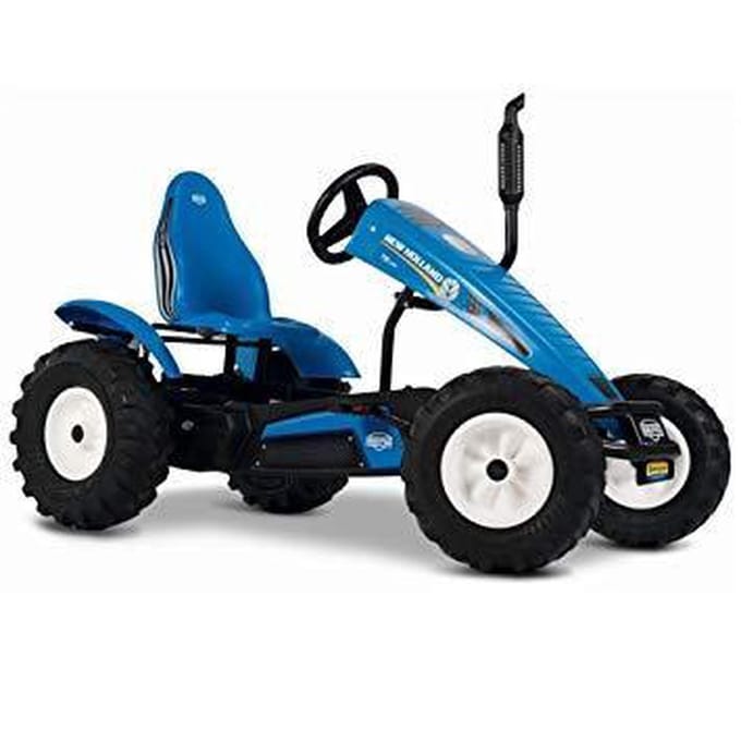 BERG XL frame New Holland BFR Skelter - Met handrem - Verstelbare Stoel - Blauw - Vanaf 5 jaar