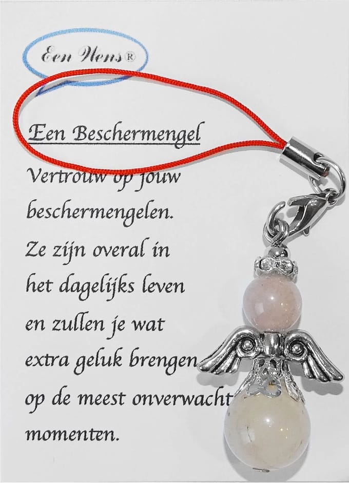 Kleine Halfedelstenen Beschermengel Rozenkwarts