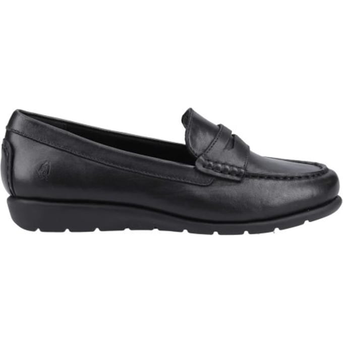 Hush Puppies Dames Shelby Leren Instappers (Zwart)