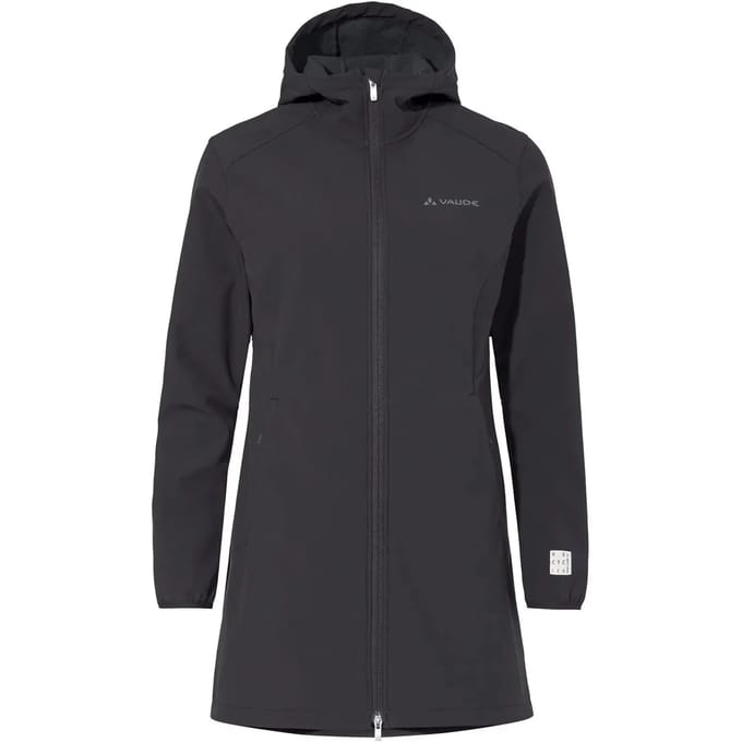 Vaude Moena Softshell Parka Zwart 44 Vrouw