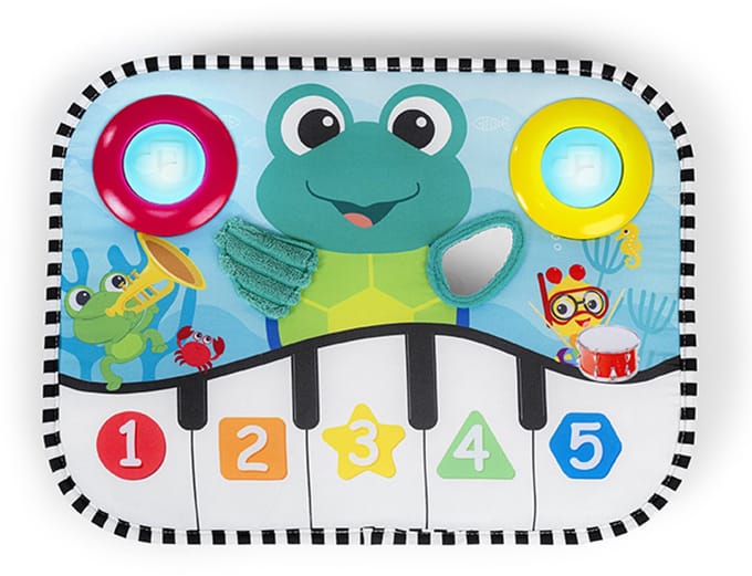 Baby Einstein Musical Kick Pad and Crib Toy Neptune's Kick & Explore