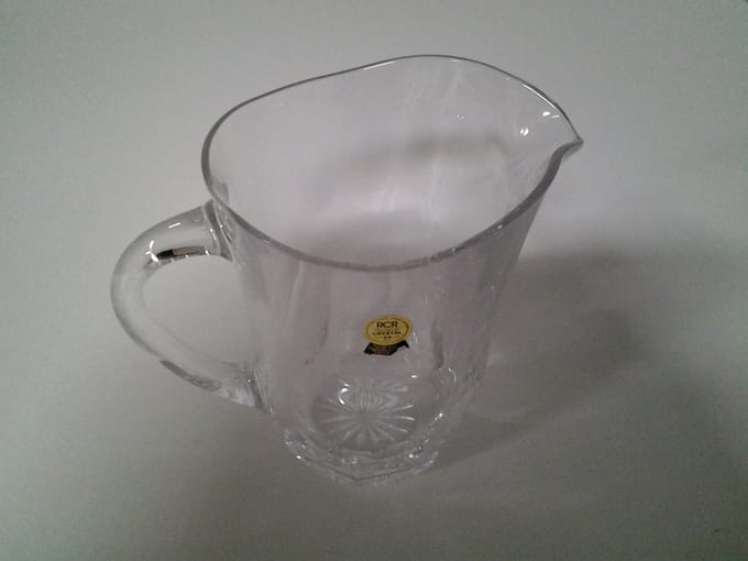 RCRCrystal Lucca kan 1 l handgeslepen kristal