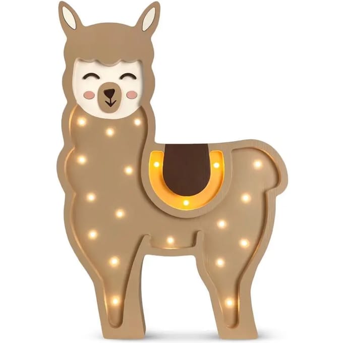 Handgemaakte lamp Peekaboo Alpaca