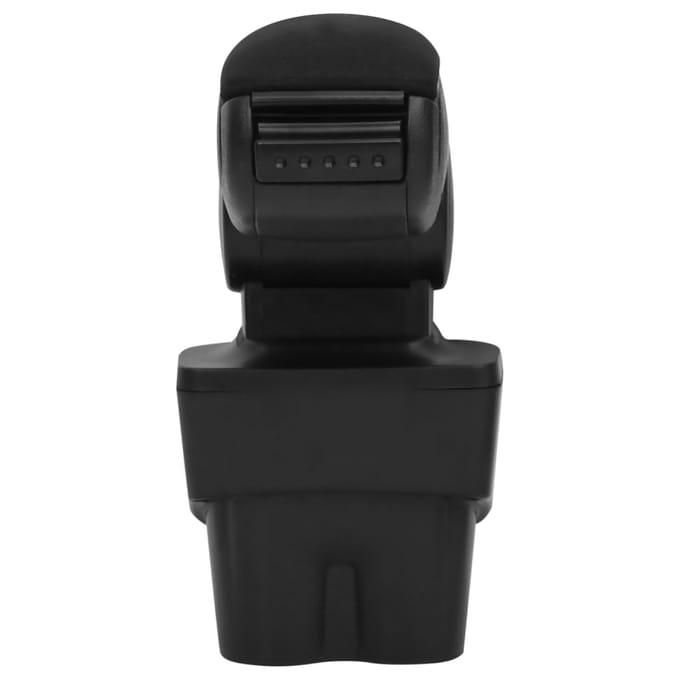vidaXL Autoarmsteun 17x32x(35,5-52) cm ABS zwart