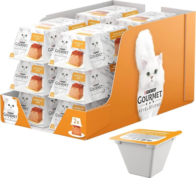 Kip Chiffon maaltijd voor volwassen katten - 4 x 57 g