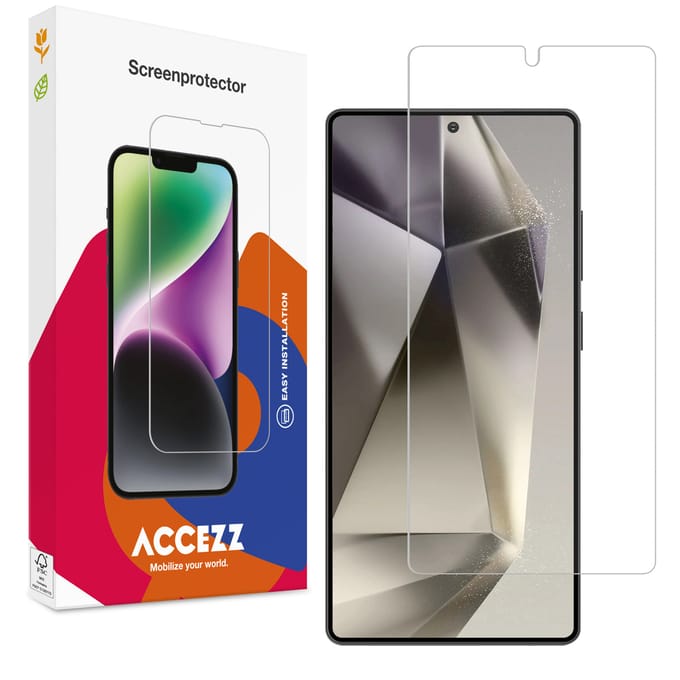 Accezz Screen Protector - Geschikt voor Samsung Galaxy S25 Ultra - Gehard Glas Screenprotector