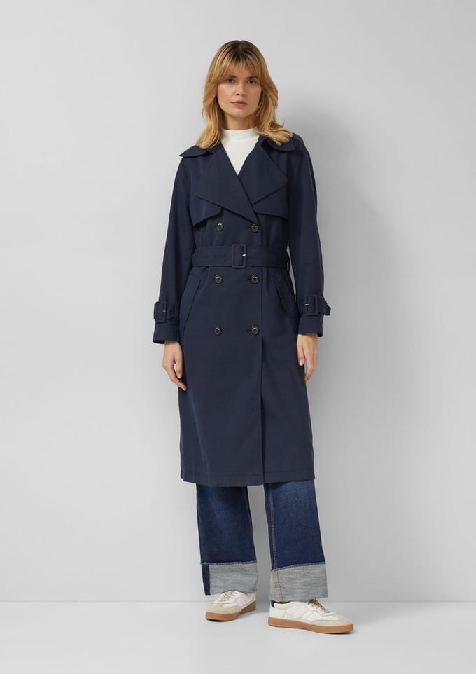 s.Oliver - female - Lichtgewicht trenchcoat van lyocell