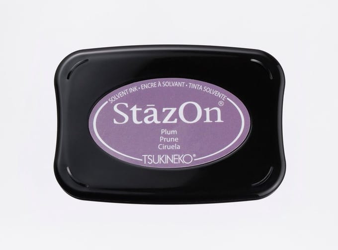Tsukineko StazOn Stempelkussen Plum