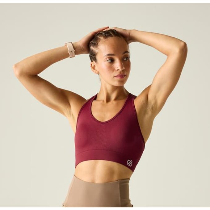 Dare 2B Dames/Dames React Sportbeha (Tibetaans Rood)
