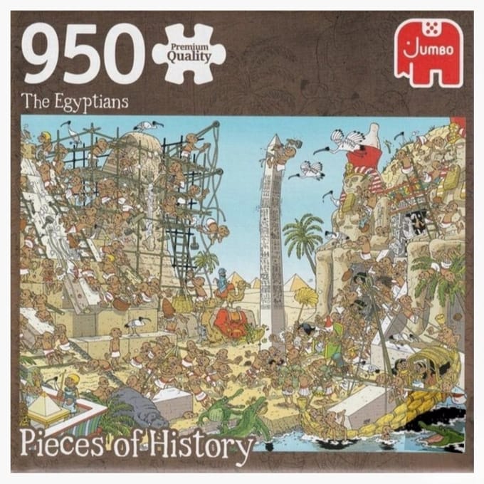 Jumbo pieces of history the eygiptians 950 stukjes