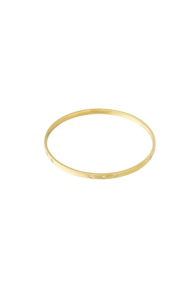 Glinsterende armband - Roestvrij staal - Verkleurt niet - Yehwang
