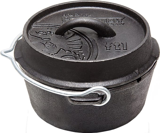 Petromax Dutch Oven ft 1 zonder poten zwart