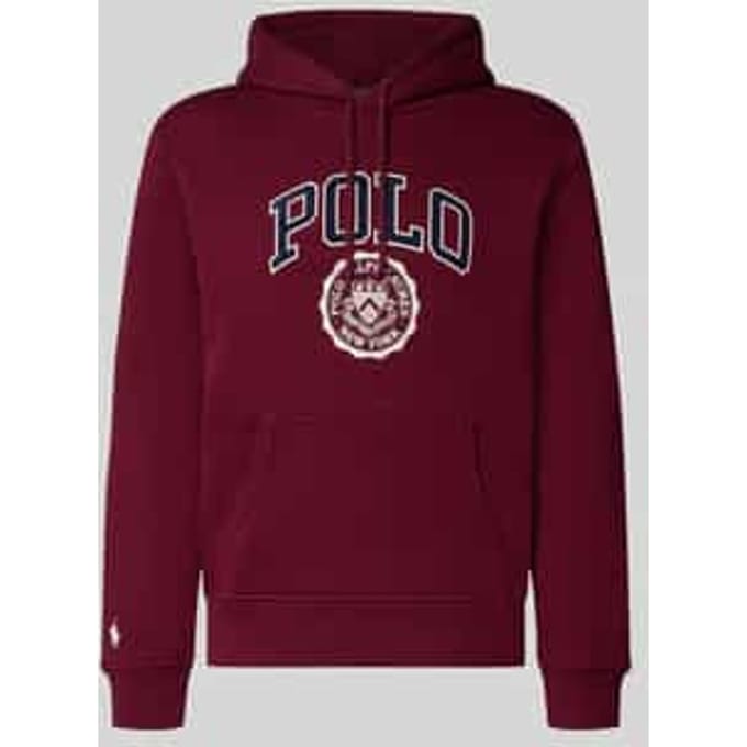 relaxed fit hoodie van katoenmix