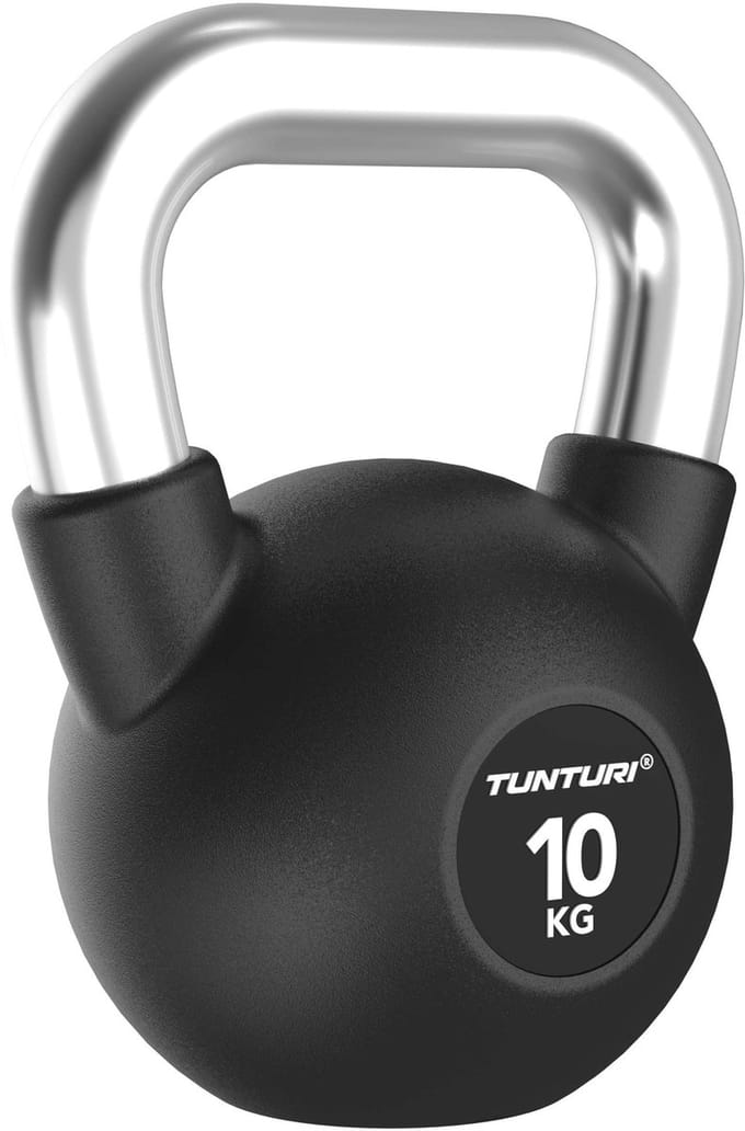 Tunturi Platinum Rubber Kettlebell - 10kg