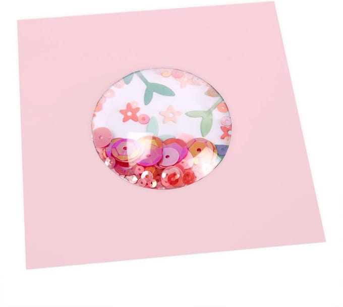 Ronde Transparante Shaker Bubbles - 8 Stuks - 5,1 cm