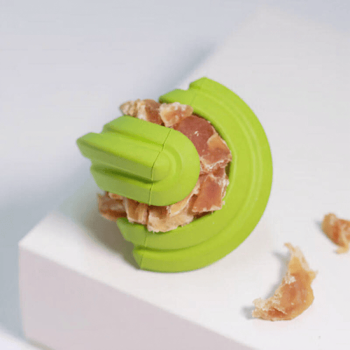 PetDreamHouse Chewtastic Geometrics interactief speelgoed van natuurlijk rubber Geo-Gem