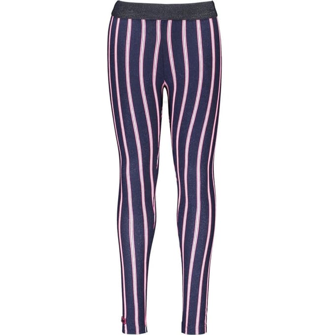 B-nosy - Maat 122/128 - Meisjes Legging - Cover stripe