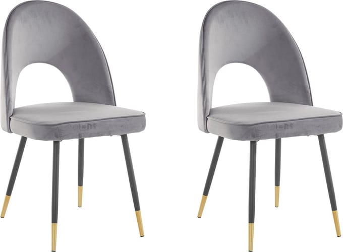 Rosie-Stoel - 2 Pack - Grijs
