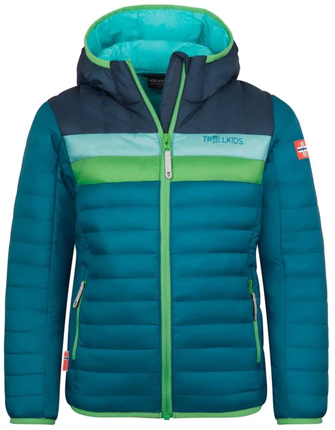 Trollkids Eikefjord Jas Blauw 122 cm Kinderen