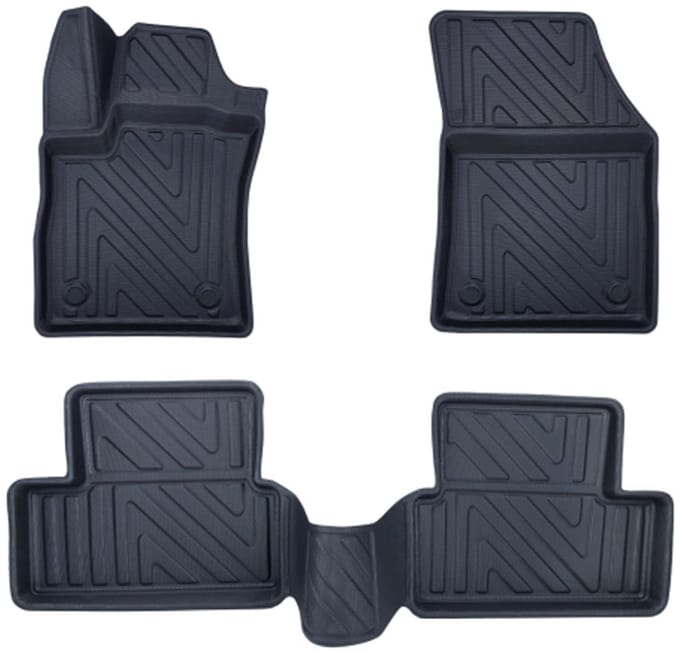 Rubbermatten Renault Megane IV 2016-heden (complete set) - Premium carbonlook