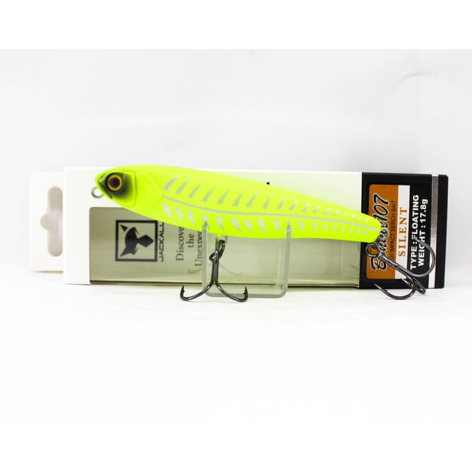 Jackall Bonnie 107 Silent Floating Lure UV Bone Lemon (9466) beige