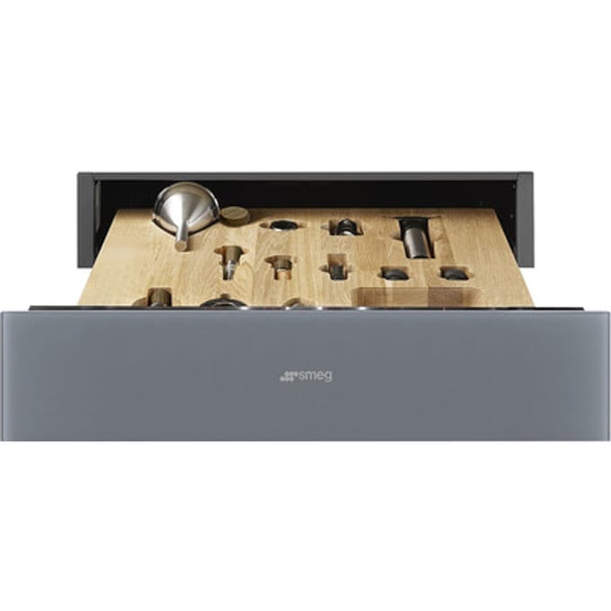 SMEG Sommelier lade Lade Lade, Linea, Sommelier lade, 15 cm, Zilver