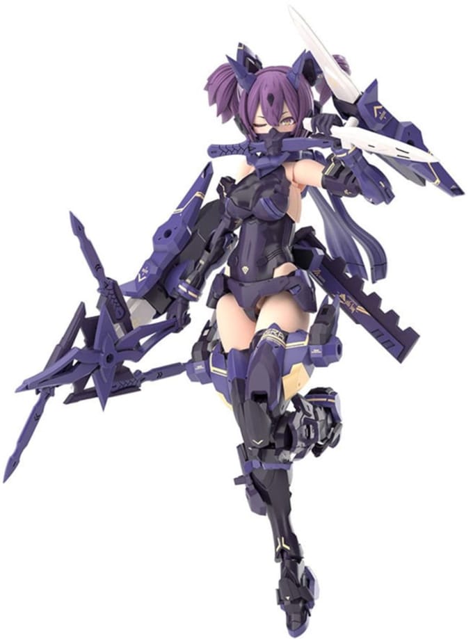 Kotobukiya Megami Device Plastic Model Kit 1/1 Asra Ninja Kaname Shadow Edition Full Package 14 cm Model Kits